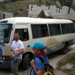 Our bus in Port Au Prince copyright 2010